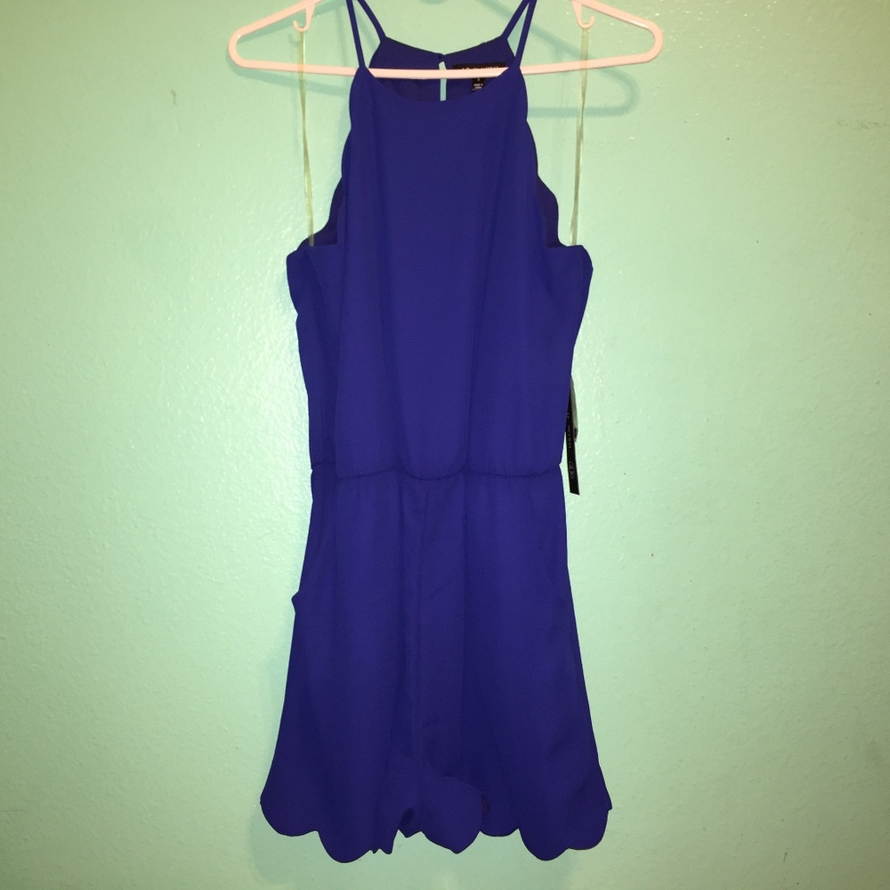NEW! royal blue romper